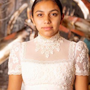 Teeny by Priscilla Vintage Wedding Dress